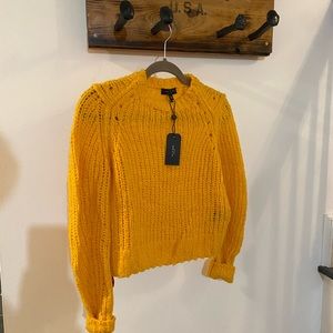 Mustard colored sweater